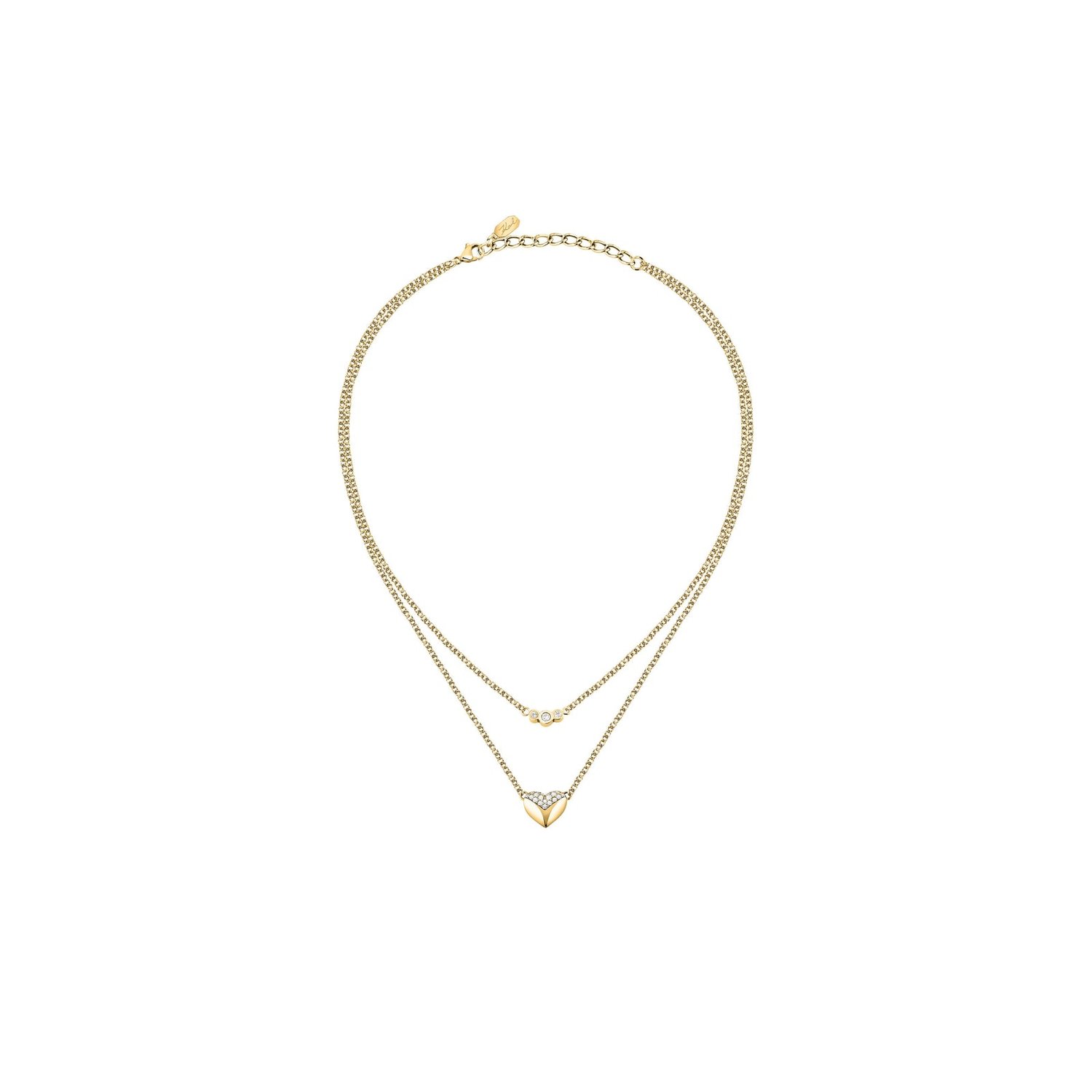 Karl Lagerfeld Колье Pave Amour KLBJW02 — фотография 3